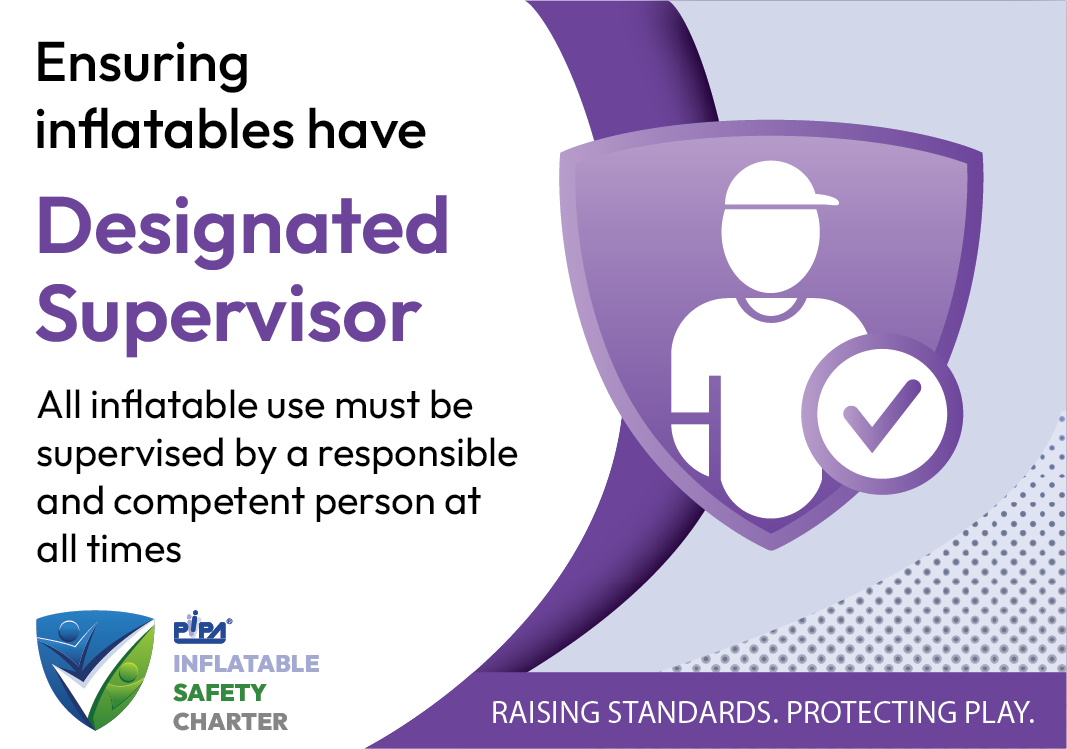 PIPA Inflatable Safety Charter - Supervision